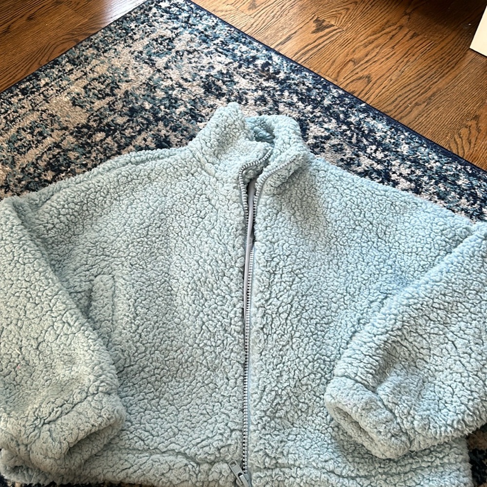 Urban outfitters fuzzy jacket